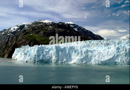 Photo de la Marjorie Glacier dans le Parc National de Glacier Bay, Alaska, USA Banque D'Images