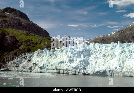 Photo de la Marjorie Glacier dans le Parc National de Glacier Bay, Alaska, USA Banque D'Images