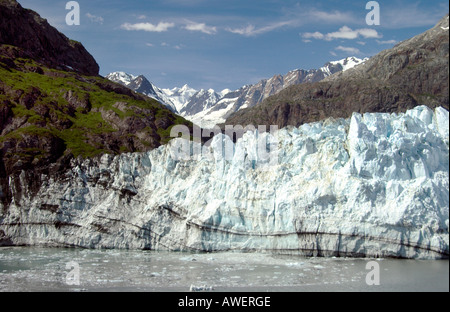 Photo de la Marjorie Glacier dans le Parc National de Glacier Bay, Alaska, USA Banque D'Images