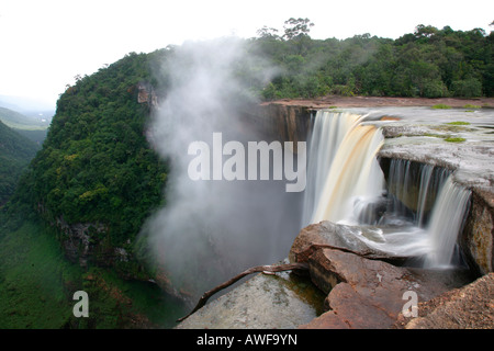 Cascades, Potaro Kaieteur National Park, au Guyana, en Amérique du Sud Banque D'Images