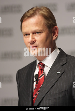 Lanxess CHEF Axel Claus Heitmann chef de la direction de l'Allemagne Banque D'Images