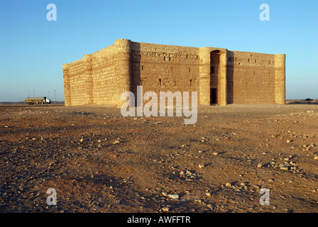 Château du désert Qasr Kharana, Jordanie Banque D'Images