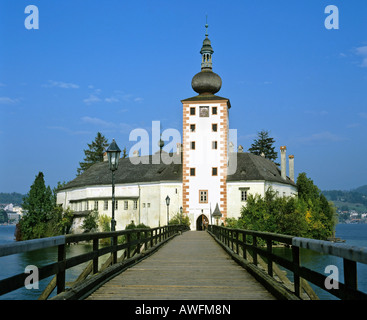 Schloss Ort Ort (Palace), Gmunden, Traunsee (lac Traun), région du Salzkammergut, Haute Autriche, Autriche, Europe Banque D'Images