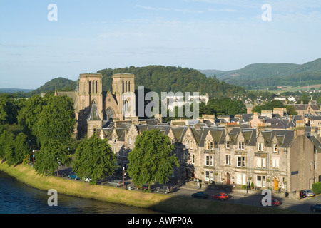 INVERNESS INVERNESSSHIRE dh Cathédrale Cathédrale St Andrews River rivière Ness Ecosse Banque D'Images