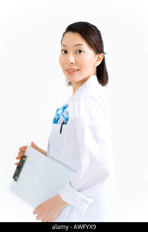 Une femme médecin Banque D'Images