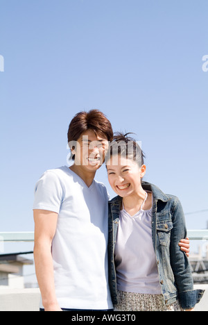 Portrait of young couple Banque D'Images