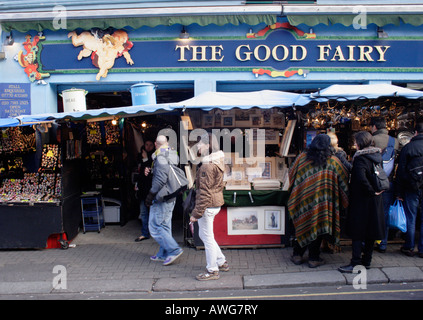 La bonne fée boutique Portobello Road à Londres Mars 2008 Banque D'Images