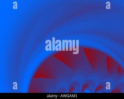 Arrière-plan de la fractale Banque D'Images