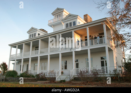 Alabama Jackson County, Sand Mountain, Pisgah, Gorham's Bluff Bed and Breakfast, hébergement, maison loin de la maison, hébergement, les visiteurs voyage visite touris Banque D'Images