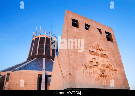 Metropolitan Cathedral of Christ the King Liverpool Merseyside England Banque D'Images
