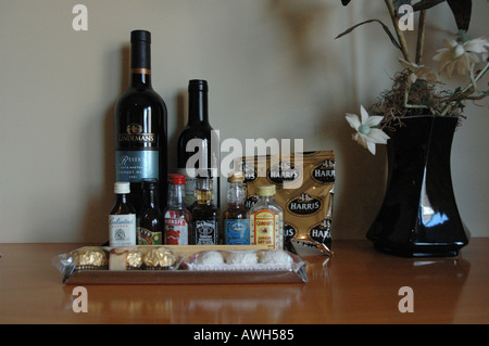 Mini-bar dans la chambre d'hôtel Canberra Australie dsc 7428 Banque D'Images