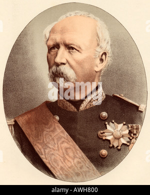 Patrice de Mac Mahon, duc de Magenta, 6e Marquis de MacMahon, 1808 - 1893. Général et homme politique français, Maréchal de France. Banque D'Images