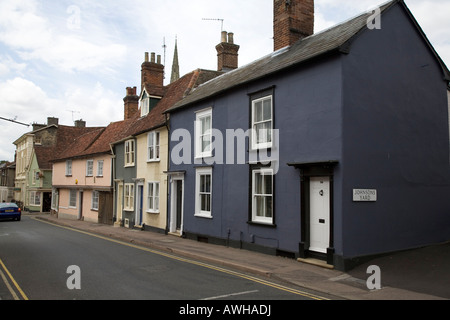 Village de Saffron Walden, Essex, au sud de l'Angleterre, juillet 2007 waldon Banque D'Images