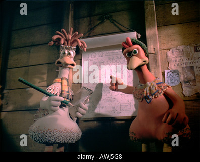 CHICKEN RUN 2000 Pathe/Dreamworks/film Aardman Banque D'Images