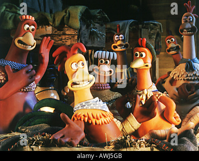 CHICKEN RUN 2000 Pathe/Dreamworks/film Aardman Banque D'Images