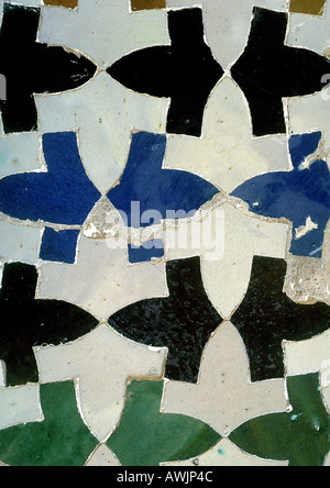 Mosaïque Mosaïque, close-up Banque D'Images