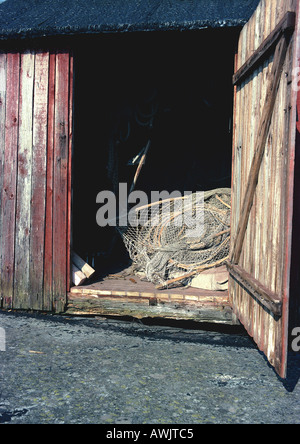 Cabane de pêche Banque D'Images