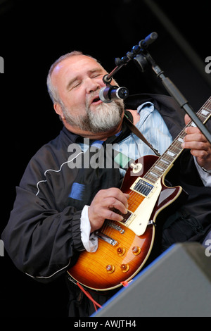 Bestival 2006 Île de Wight Festival Pop musique John Martyn Robin Hill Newport Ile de Wight Angleterre Royaume-uni Grande-Bretagne Banque D'Images