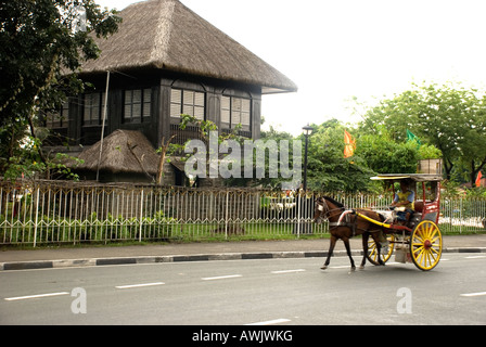 Manille PHILIPPINES Rizal Park services centre Banque D'Images