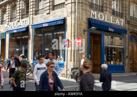 Librairie Mollat le deuxième plus grand de France Bordeaux Gironde France Europe Banque D'Images