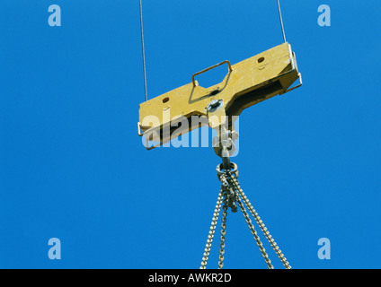 Partie de crane, ciel en arrière-plan Banque D'Images