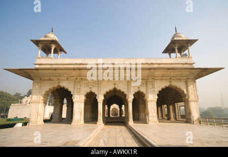 Le Khas Mahal à l'intérieur du Fort Rouge à Delhi en Inde Banque D'Images