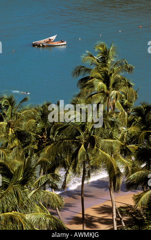 Playa Medina Medina (plage), Sucre, Venezuela, côte Des Caraïbes Banque D'Images