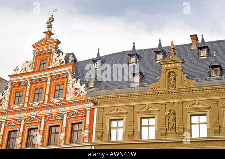 'Zum Breiten Herd' restaurant, Erfurt, Thuringe, Allemagne, Europe Banque D'Images