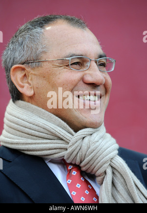 L'entraîneur Felix Magath VfL Wolfsburg Banque D'Images