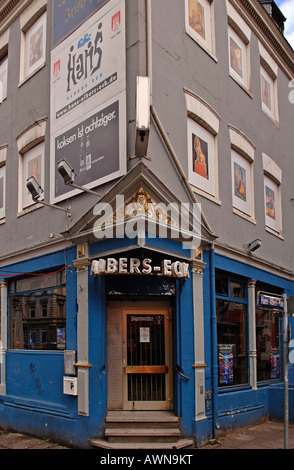 Hans Albers Eck Bar à Hans Albers Square, St Pauli, Hambourg, Allemagne, Europe Banque D'Images