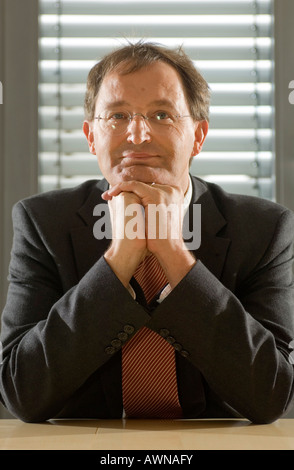 Guenther Jonitz, Président de la chambre de médecine de Berlin, Allemagne Banque D'Images