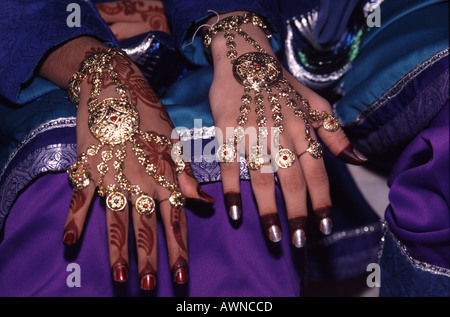 Henné d’Oman Banque D'Images