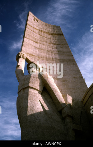 Oct 16, 2006 - Le Mémorial de Zaisan a été construit par les Russes pour commémorer les soldats inconnus - héritage soviétique à Ulaan-Bataar. Banque D'Images