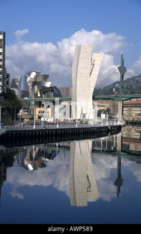 Musée Guggenheim Bilbao Espagne Banque D'Images