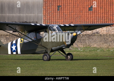 Aeronca 7AC-BPGK Champion G @ roulage Netherthorpe Airfield Banque D'Images