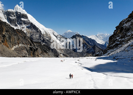 Cho la Pass (5330), Khumbu Himal, parc national de Sagarmatha (Népal) Banque D'Images