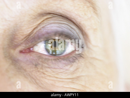 Woman's eye, close-up Banque D'Images