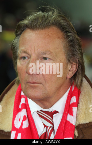 Président de la German soccer club Mainz 05, Harald Strutz Banque D'Images