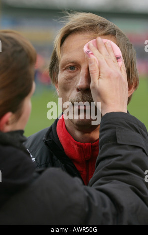 Entraîneur de football de l'allemand 1. FC Koeln, Christoph Daum Banque D'Images