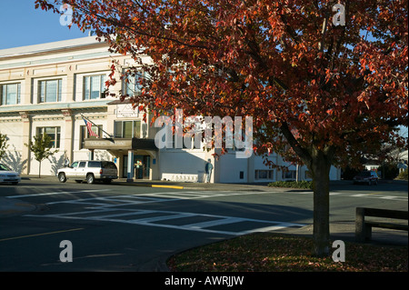 Le centre-ville de Anacortes, Washington, USA Banque D'Images