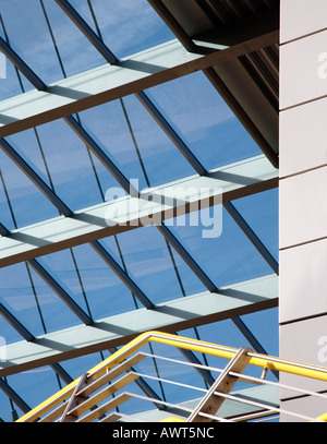 Passerelle de CENTRAL PARK, Manchester, UK Banque D'Images