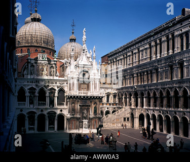 C - Venise : du palais des Doges Banque D'Images