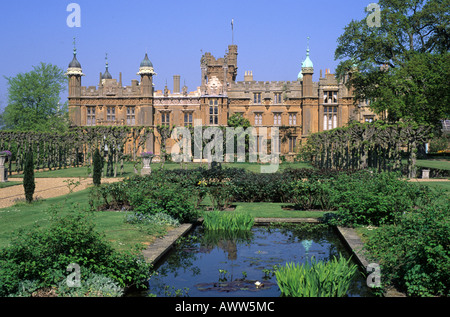 Knebworth House et jardin, Hertfordshire, Angleterre, Royaume-Uni, demeure seigneuriale, Voyage, tourisme, patrimoine, histoire homes English Banque D'Images