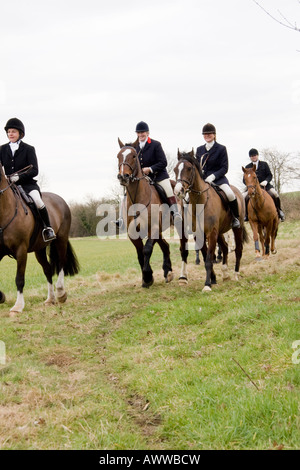 Suffolk Angleterre chasse Banque D'Images