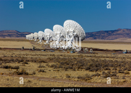 Radio télescopes. Banque D'Images