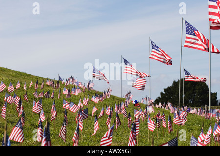 Golden Gate National Cemetery sur Memorial Day 2006, San Bruno, Californie, États-Unis d'Amérique Banque D'Images