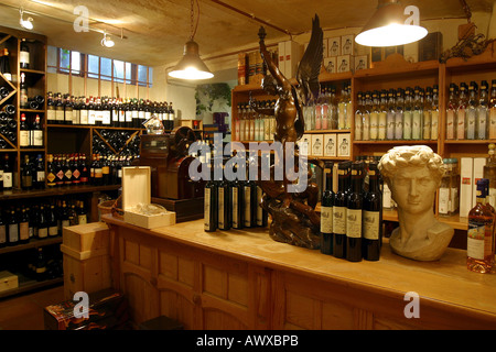 Prix de vente, d'une distillerie, de l'Allemagne, en Rhénanie du Nord-Westphalie, Ruhr, à Sprockhoevel Banque D'Images