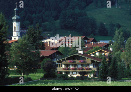 Avis de Reit im Winkel à Chiemgau Bavaria Allemagne Banque D'Images