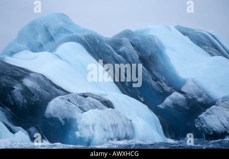 L'antarctique, Mer de Scotia, iceberg dans l'eau Banque D'Images