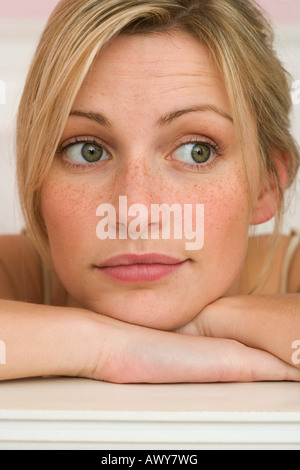 Femme, portrait Banque D'Images
